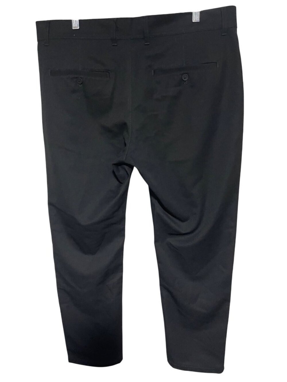 Denim & Flower Ricky Singh Mens Slim Fit Black Dress Pants Size 36x29 - Picture 2 of 5